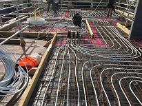 John Guest Underfloor Heating at a Residence Barriball Street, New Plymouth New Zealand