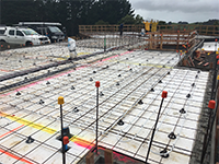 John Guest Underfloor Heating at the Sarten Residence in the saatchi & saatchi building in parnell auckland new zealand